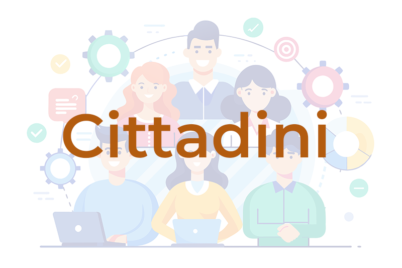 LavoraMolì cittadini, banner con testo e illustrazione di sei persone
